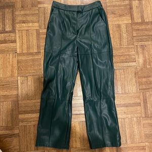 4th and Reckless cropped faux leather pants.